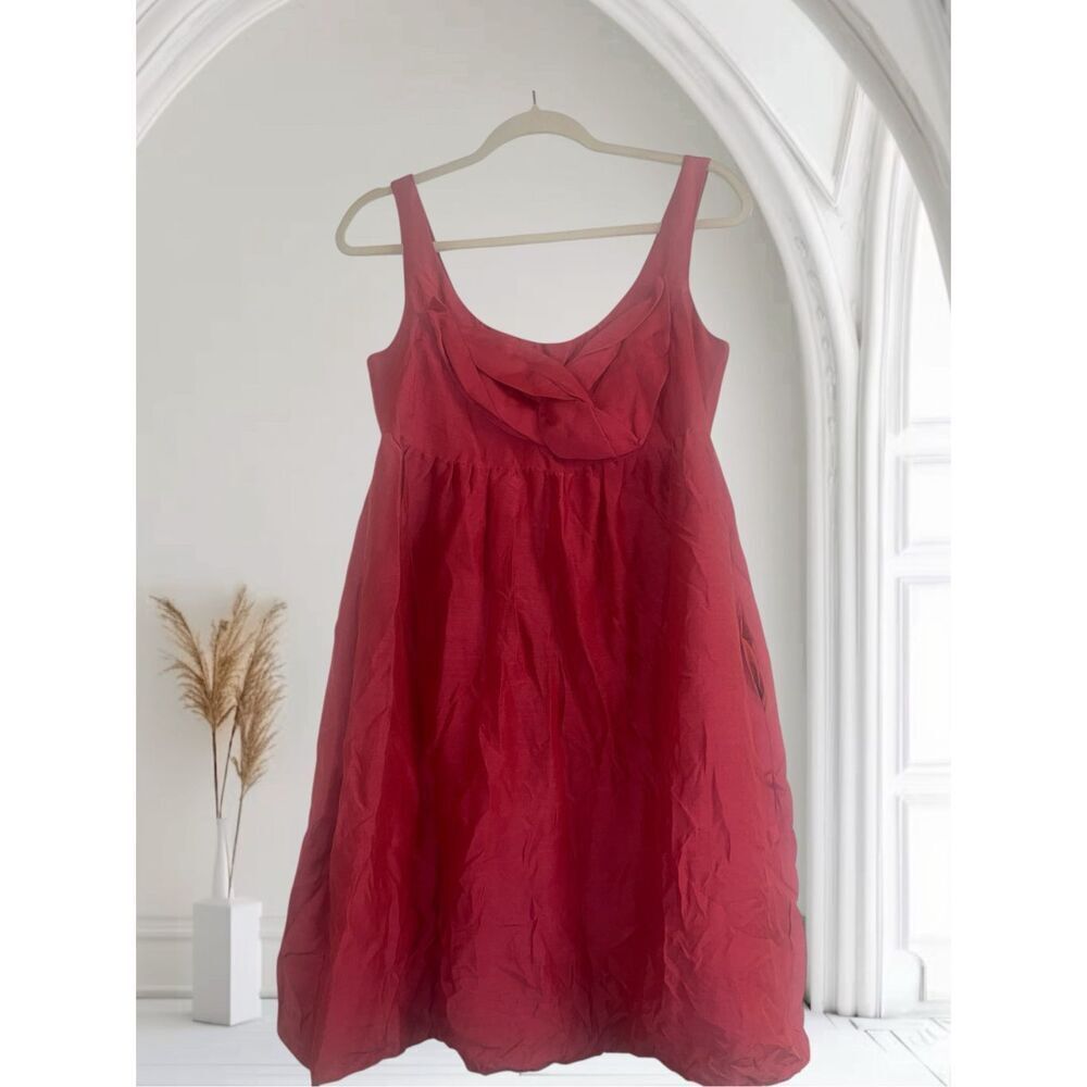 ✨Heike Jarick Pink Silk Blend Mini Sz 8 Dress✨